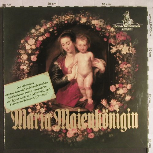 V.A.Maria Maienkönigin: Die schönsten schlesischen und, Wünschelburger Ed. /EMI(F 668405), D,  - LP - L1313 - 7,50 Euro