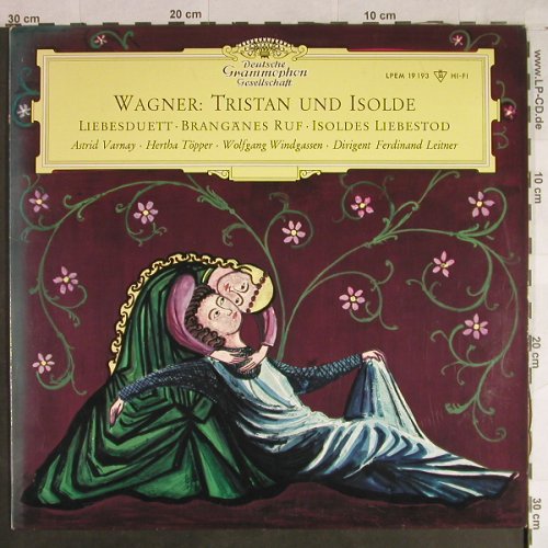 Wagner,Richard: Tristan Und Isolde, Liebesduett..., D.Gr.(LPEN 19 193), D, m/vg+, 1966 - LP - L1318 - 9,00 Euro