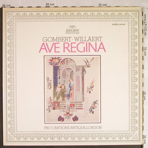 Gombert / Willaert: Ave Regina, Foc, m-/vg+, Archiv(2533 361), D, 1977 - LP - L1339 - 5,00 Euro