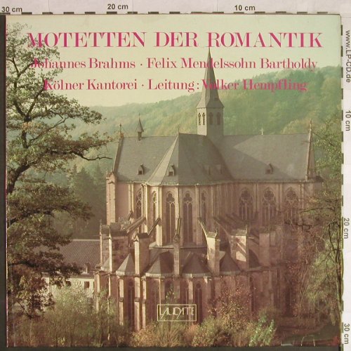 Brahms,Johannes / Mendelssohn B.: Motetten der Romantik, Laudate(91.509), D, m-/vg+, 1978 - LP - L1359 - 4,00 Euro