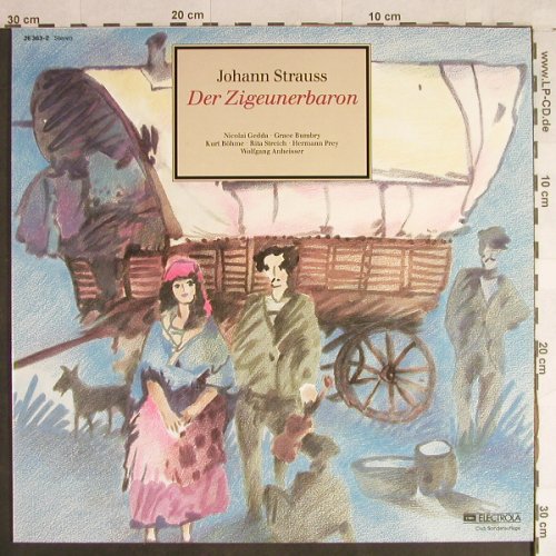 Strauss,Johann: Der Zigeunerbaron,Club-Ed., EMI(26 363-2), D, 1987 - LP - L1378 - 5,00 Euro