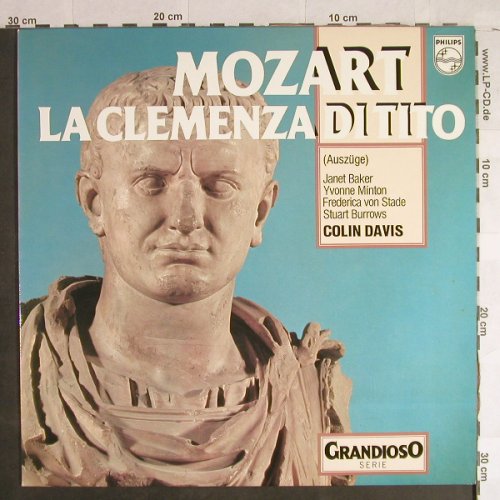 Mozart,Wolfgang Amadeus: La Clemenza Di Tito, Auszüge, Philips (6570 100), NL, 1978 Typ: LP Best.-Nr.: L1386 Preis: 6,00 Euro
