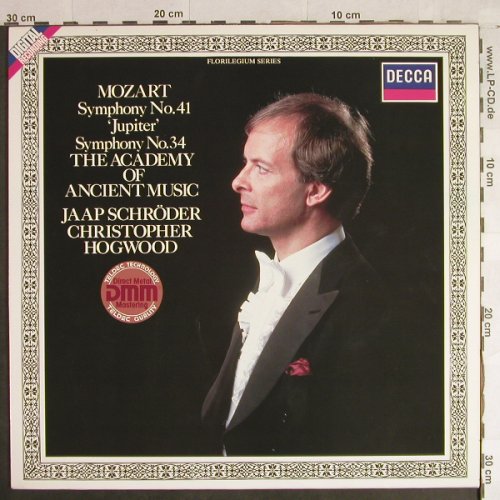Mozart,Wolfgang Amadeus: Symphonie Nr.41, 34 -Jupiter, Decca (6.42974), D, Ri, 1984 Typ: LP Best.-Nr.: L1390 Preis: 6,00 Euro