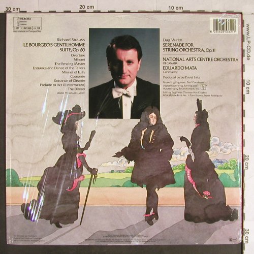 Strauss,Richard / Dag Wiren: Le Bourgeois Gentilhomme Suite, RCA Red Seal(RL 85362), D, 1985 - LP - L1422 - 5,00 Euro