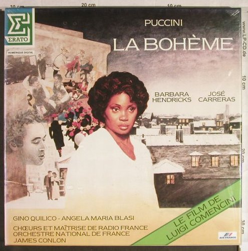 Puccini,Giacomo: La Boheme,Box, FS-New, Erato/Air France (NUM 75450), F, 1988 Typ: 2LP Best.-Nr.: L1427 Preis: 15,00 Euro
