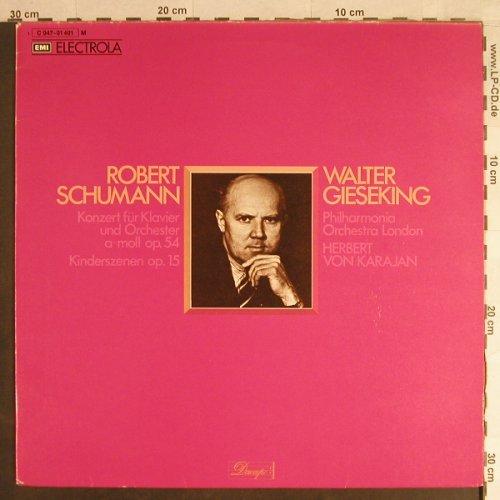Schumann,Robert: Konzert f.Klavier&Orch.a-moll,op.54, Dacapo (C 047-01 401 M), D Typ: LP Best.-Nr.: L1435 Preis: 6,00 Euro