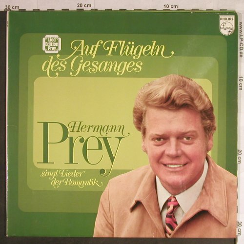 Prey,Hermann: Auf Flügeln des Gesanges, Foc, Philips(6541 501), D,Cov.grn, 1974 - LP - L1453 - 5,00 Euro