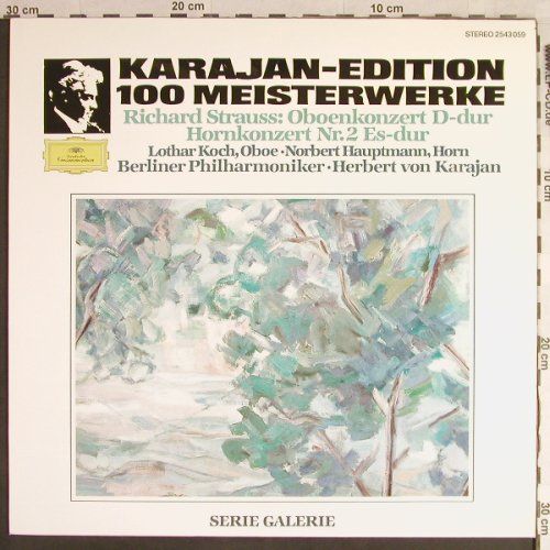 Strauss,Richard: Oboenkonzert D-dur/Hornkonzert Nr.2, D.Gr. Serie Galerie(2543 059), D, 1982 - LP - L1477 - 5,00 Euro