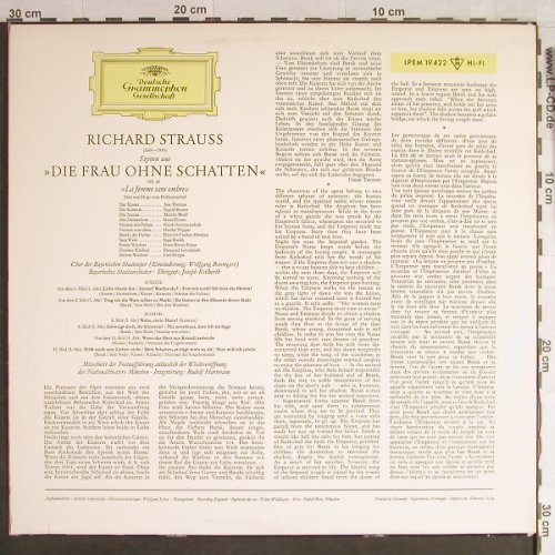 Strauss,Richard: Die Frau ohne Schatten-Szenen, D.Gr.(LPEM 19 422), D, Mono, 1964 - LP - L1480 - 9,00 Euro