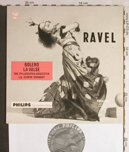 Ravel,Maurice: Bolero / La Valse, vg+/m-, Philips(S 06 604 R), D, 1958 - 10inch - L1496 - 4,00 Euro