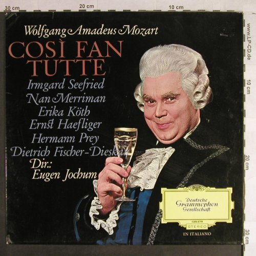 Mozart,Wolfgang Amadeus: Cosi Fan Tutte-Querschnitt in Ital., Deutsche Gramophon(136 278), D,  - LP - L1498 - 6,00 Euro