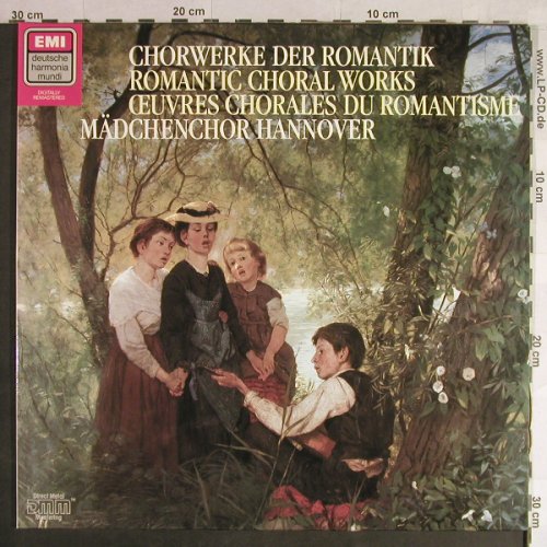 Mädchenchor Hannover: Chorwerke der Romantik, Foc, EMI/Harmonia Mundi(16 9589 1), D, co, 1986 - LP - L1509 - 6,00 Euro