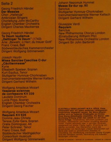 V.A.Laudate Dominum: Berühmte Arien u.Chöre, Foc, EMI Electrola(C 047-28 592), D,  - LP - L1513 - 5,00 Euro