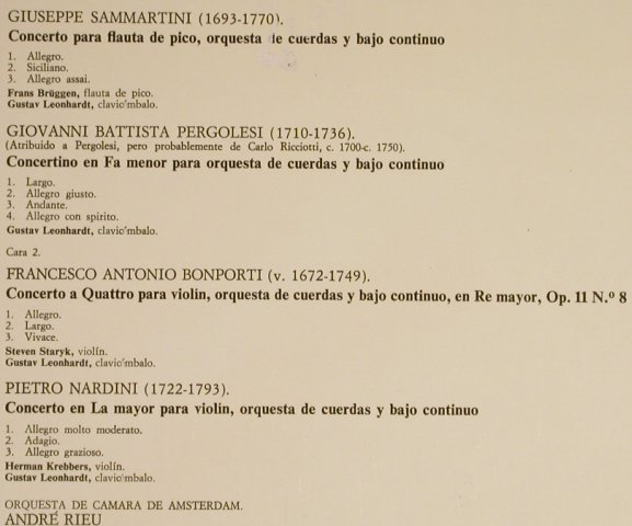 V.A.Maestros italianos entre el: Borroco y el Clasico, Promo, Telefunken(SAWT 9415), E,  - LP - L1518 - 7,50 Euro