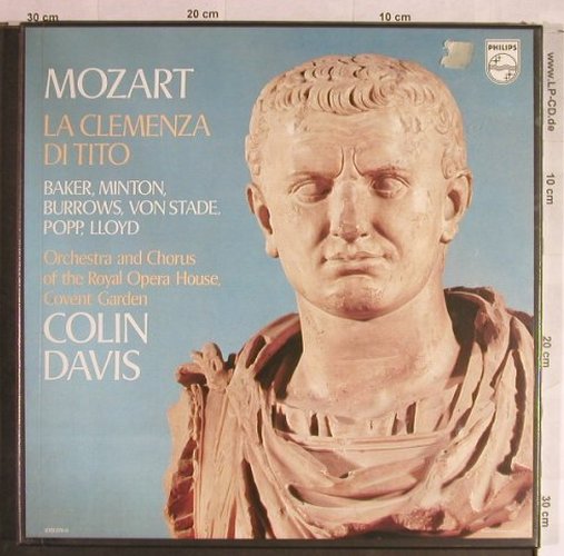 Mozart,Wolfgang Amadeus: La Clemenza Di Tito,Box, FS-New, Philips (6703 079), NL, 1977 Typ: 3LP Best.-Nr.: L1535 Preis: 40,00 Euro