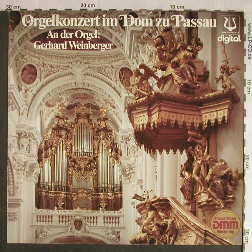 Bach,Johann Sebastian / F.Liszt: Orgelkonzert im Dom zu Passau, Christophorus(SCGLX 73 995), D,  - LP - L1585 - 6,00 Euro