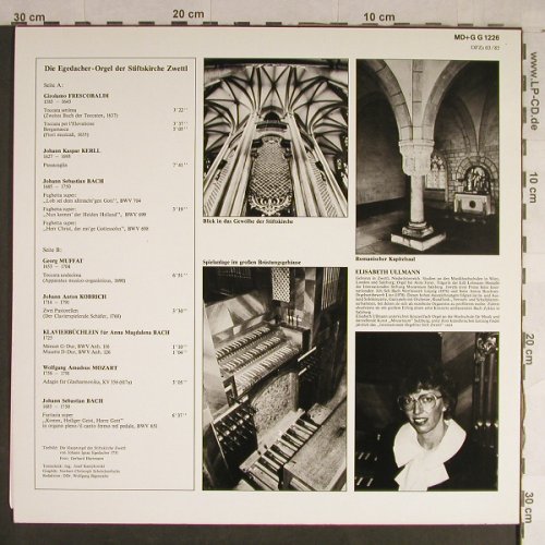 V.A.Die Egedacher-Orgel der: Stiftskirche Zwettl, DG(OFZs 03/85), D,  - LP - L1597 - 7,50 Euro