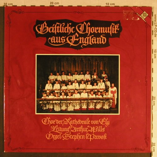 Chor der Kathedrale von Ely: Geistliche Chormusik aus England, Ursina Motette(M 5009), D, Foc, 1981 - LP - L1598 - 7,50 Euro