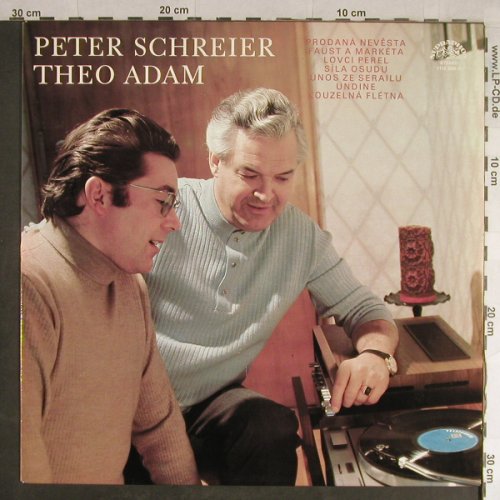 Schreier,Peter / Theo Adam: Smetana...Mozart, rec.1972, Supraphon (1116 2660 G), CZ, 1979 Typ: LP Best.-Nr.: L1624 Preis: 5,00 Euro