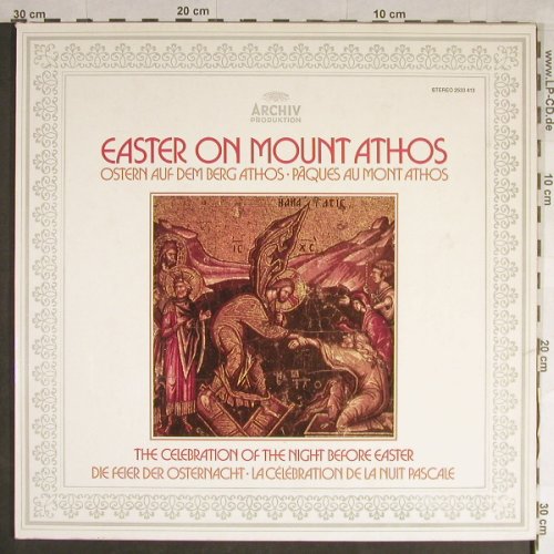 V.A.Ostern Auf Dem Berg Athos: Vol.I:Die Feier der Osternacht, Foc, Archiv(2533 413), D, 1978 - LP - L1672 - 7,50 Euro