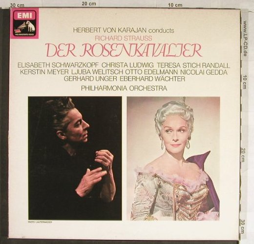 Strauss,Richard: Der Rosenkavalier, Box, Libretto, EMI(SLS 810), UK, Ri,  - 4LP - L1684 - 17,50 Euro