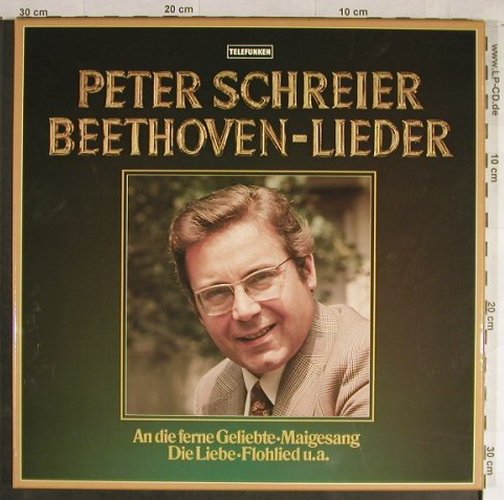 Schreier,Peter: Beethoven-Lieder, Box, Telefunken (6.35575 DX), D Typ: 2LP Best.-Nr.: L1694 Preis: 9,00 Euro