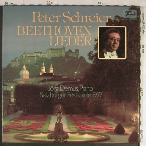 Schreier,Peter: Beethoven-Lieder, Box, Telefunken (300 760-430), D, 1980 Typ: 2LP Best.-Nr.: L1695 Preis: 9,00 Euro