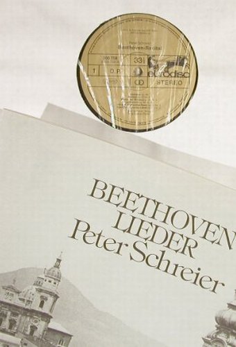 Schreier,Peter: Beethoven-Lieder, Box, Telefunken (300 760-430), D, 1980 Typ: 2LP Best.-Nr.: L1695 Preis: 9,00 Euro