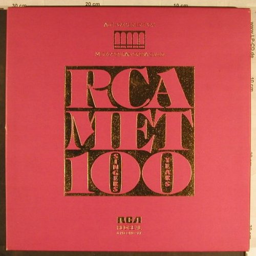V.A.RCA / MET: 100 Singers / 100 Years, Box, RCA Red Seal(RL 85177), I, 1984 - 8LP - L1717 - 25,00 Euro