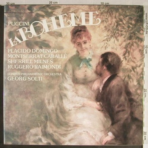 Puccini,Giacomo: La Boheme,Box, Libretto, RCA (VLS 45760 EX), I Typ: 2LP Best.-Nr.: L1780 Preis: 9,00 Euro