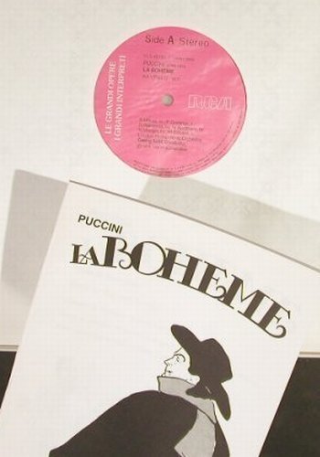 Puccini,Giacomo: La Boheme,Box, Libretto, RCA (VLS 45760 EX), I Typ: 2LP Best.-Nr.: L1780 Preis: 9,00 Euro
