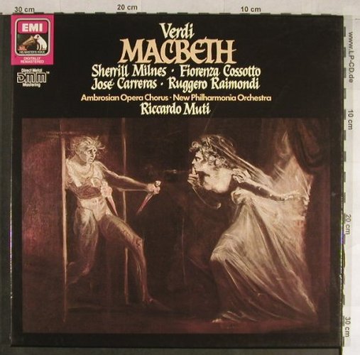 Verdi,Giuseppe: Macbeth,Box, EMI (29 0385 3), D, 1976 Typ: 2LP Best.-Nr.: L1787 Preis: 9,00 Euro