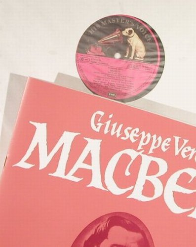 Verdi,Giuseppe: Macbeth,Box, EMI (29 0385 3), D, 1976 Typ: 2LP Best.-Nr.: L1787 Preis: 9,00 Euro
