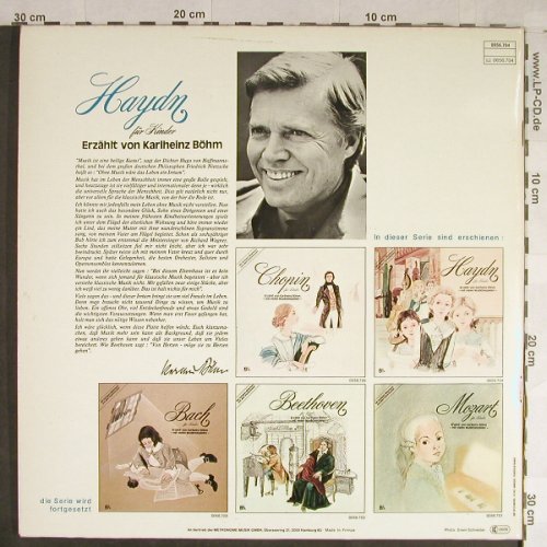 Haydn,Joseph: Für Kinder, Foc, Booklet, Ades (0056.704), F, 1979 Typ: LP Best.-Nr.: L1795 Preis: 6,00 Euro