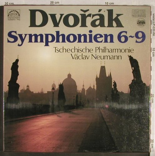 Dvorak,Antonin: Symphonien 6-9, Box, FS-New, Supraphon (302 366), D, 1984 Typ: 4LP Best.-Nr.: L1810 Preis: 24,00 Euro