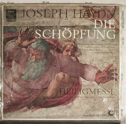 Haydn,Joseph: Die Schöpfung/Heiligmesse, FS-New, Decca, DSC (J 506), D,Box Typ: 2LP Best.-Nr.: L1811 Preis: 20,00 Euro