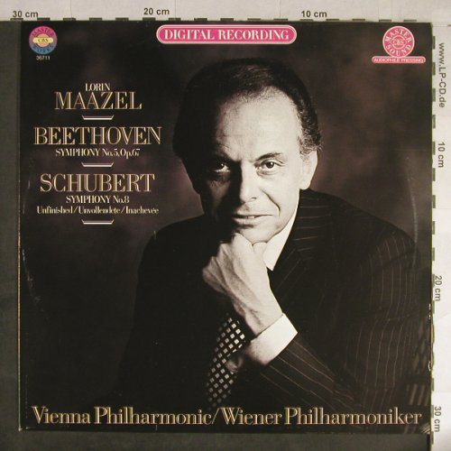 Beethoven,Ludwig van / Schubert: Sinfonie Nr.5 / Sinfonie Nr.8, CBS Masterworks(36711), NL, 1981 - LP - L1816 - 7,50 Euro