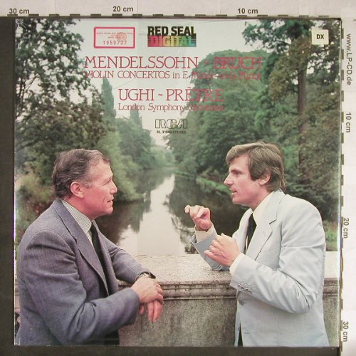 Mendelssohn,Felix / Max Bruch: Violin Concertos in e minor/g minor, RCA Red Seal(RL 31648), I, FS-New,  - LP - L1825 - 12,50 Euro