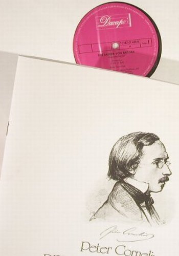 Cornelius,Peter: Der Barbier von Bagdad, Box, Dacapo (C 147-01 448/49), D, 1956 Typ: 2LP Best.-Nr.: L1850 Preis: 9,00 Euro