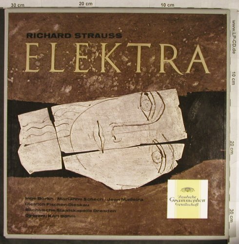 Strauss,Richard: Elektra, Box, Libretto, D.Gr.(18 690/91), D,Mono, 1961 - 2LP - L1853 - 14,00 Euro