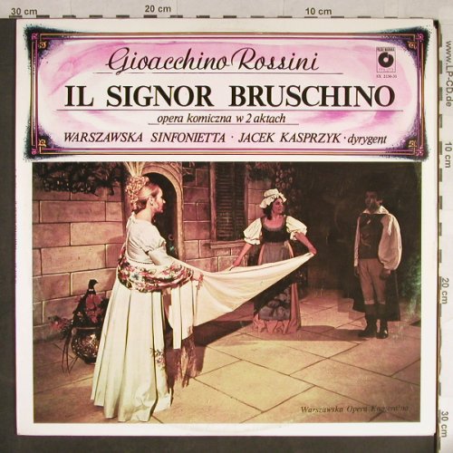 Rossini,Gioacchino: Il Signor Bruschino,Foc, Polskie Nagrania(SX 2130-31), PL, 1986 - 2LP - L1866 - 7,50 Euro