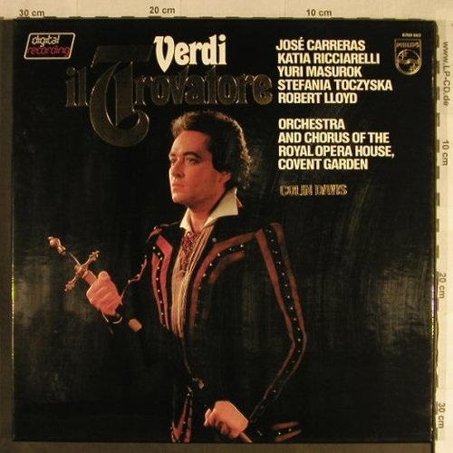 Verdi,Giuseppe: Il Trovatore, Box, Philips(6769 063), NL, 1981 - 3LP - L1878 - 15,00 Euro