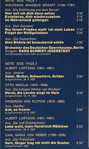 Anders,Peter: Der Lyrische Tenor, Telefunken (6.42232 AJ), D, 1977 Typ: LP Best.-Nr.: L1906 Preis: 6,00 Euro