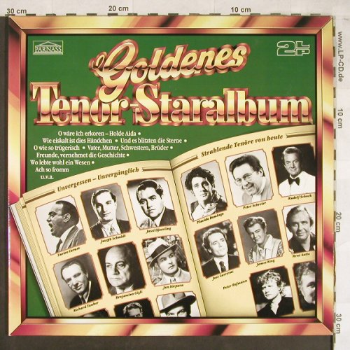 V.A.Goldenes Tenor-Staralbum: Caruso, Kiepura..Carreras, Foc, Parnass (42 413 5), D, 1985 Typ: 2LP Best.-Nr.: L1922 Preis: 7,50 Euro