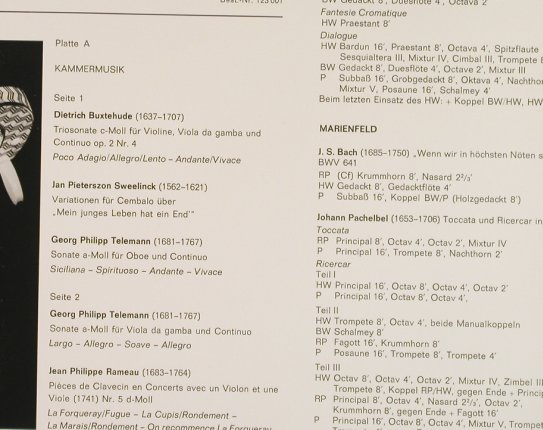 V.A.Musik auf historischen Instrum.: Aus dem Erbdrostenhof z.Münster,Foc, FSM, Folge 1(FSM 123 001), D, m /vg+, 1971 - 2LP - L1936 - 6,00 Euro