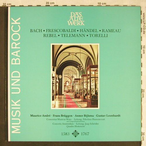 V.A.Musik Und Barock: Bach,Frescobaldi,Händel,Rameau.., Telefunken(6.42197), D, 1977 - LP - L1942 - 7,50 Euro