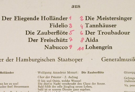 V.A.Grosse Opernchöre: Der fliegende Holländer...Lohengrin, Somerset Stereo(589), D,woc,  - LP - L1982 - 5,00 Euro