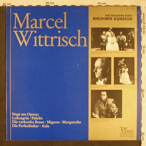 Wittrisch,Marcel: Singt Aus Opern, TopClassic(TC-9044), D, 1969 - LP - L1986 - 5,00 Euro