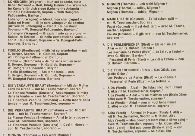 Wittrisch,Marcel: Singt Aus Opern, TopClassic(TC-9044), D, 1969 - LP - L1986 - 5,00 Euro