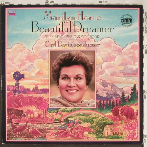 Horne,Marylin: Beautiful Dreamer, m /vg+, Decca(6.43363 AZ), D, 1986 - LP - L1993 - 5,00 Euro